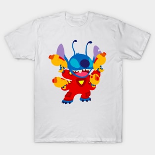 Minimalist Alien Stitch T-Shirt
